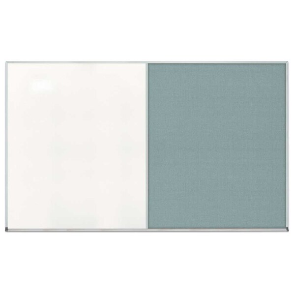 Enclosed Corkboard, 1 Door, 24"x36", 4" Fra, UV3401-SATIN-BLACK